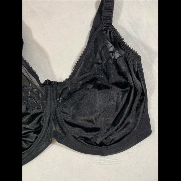 NEW $59 Elomi Black 'Cate' Underwire Bra SZ 36K - Picture 6 of 12